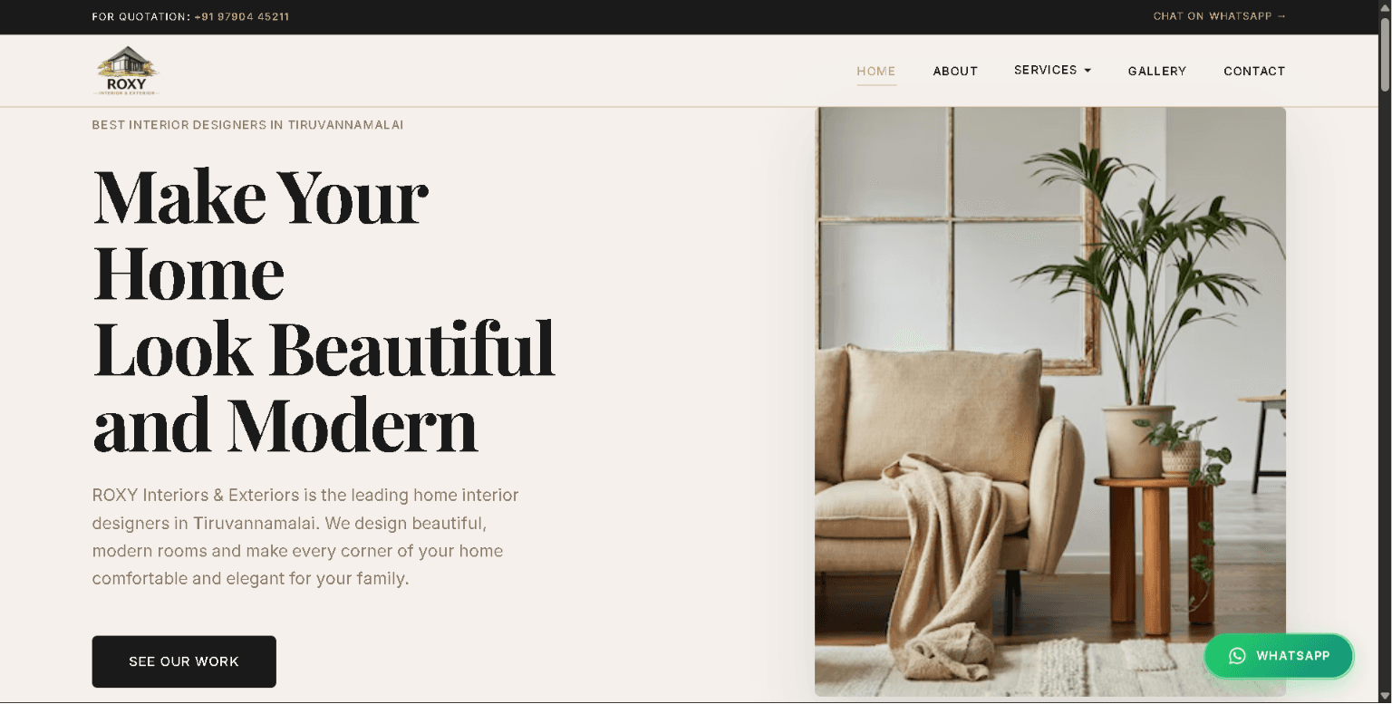 ROXY Interiors & Exteriors